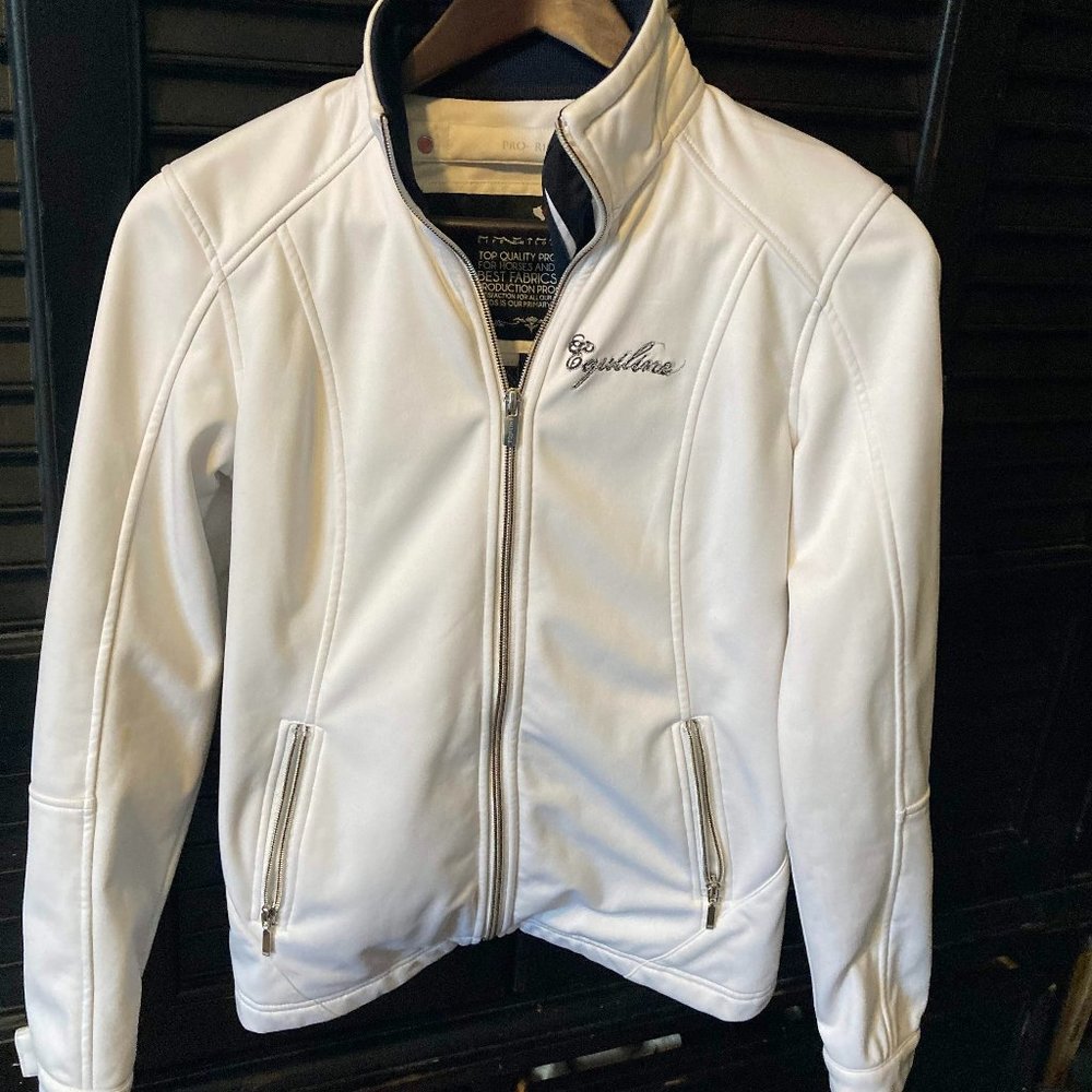 Equestrian Italian made Equiline Soft Shell jacket sz small